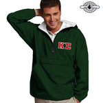 Kappa Sigma Pullover Jacket - Charles River 9905 - TWILL