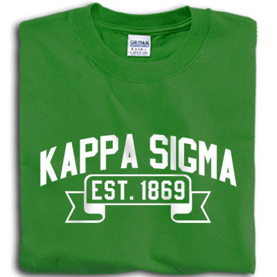 Kappa Football Printed T-Shirt Greek Clothing – Something