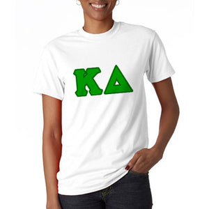 Kappa Delta Letter T-Shirt - G500 - TWILL