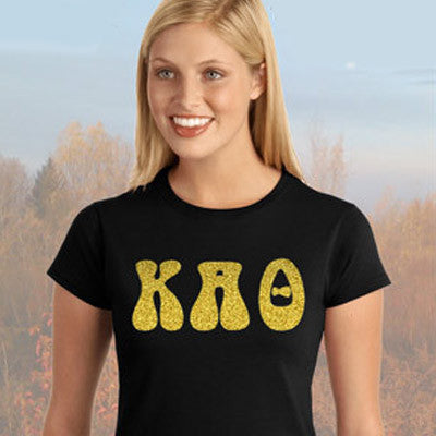 Kappa Alpha Theta Ladies' Softstyle Printed T-Shirt - Gildan 6400L - CAD