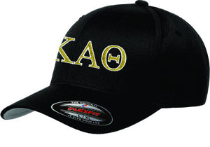Kappa Alpha Theta Flexfit Fitted Hat - Yupoong 6277 - EMB