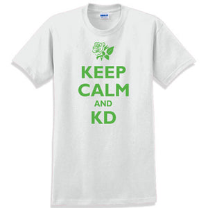 Keep Calm and KD Printed T-Shirt - Gildan 5000 - CAD