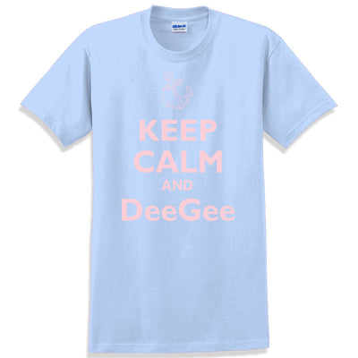 Keep Calm and DeeGee Printed T-Shirt - Gildan 5000 - CAD
