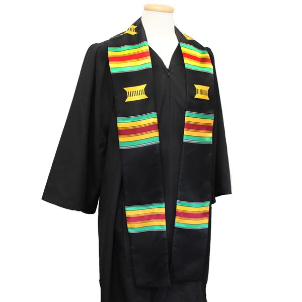 Greek Multi-Color Graduation Stole - CAD