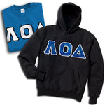Lambda Omicron Delta Hoodie and T-Shirt, Package Deal - TWILL
