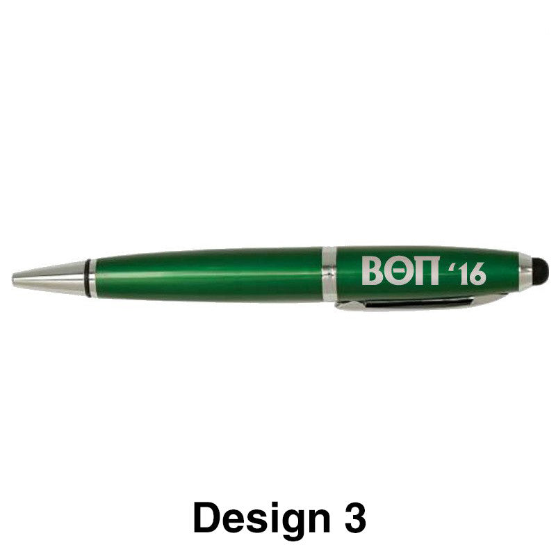 Cuztom Greek Graduation Pen with Stylus - LP840 - LZR