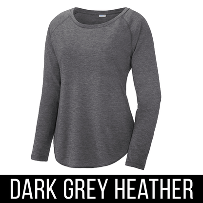 Greek Sorority All I Need is My Sisters Long Sleeve Raglan Tee - LST400LS - CAD