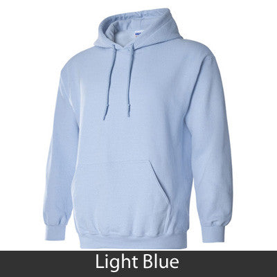 Alpha Sigma Alpha State and Date Printed Hoody - Gildan 18500 - CAD