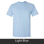 Zeta Tau Alpha Lettered T-Shirt, 2-Pack Bundle Deal - G500 (2) - TWILL