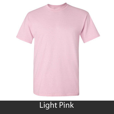 Greek 8 Fonts Printed T-Shirt - Gildan 5000 - CAD