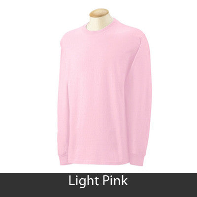 I Love Phi Sigma Sigma Printed Longsleeve - Gildan 2400 - CAD