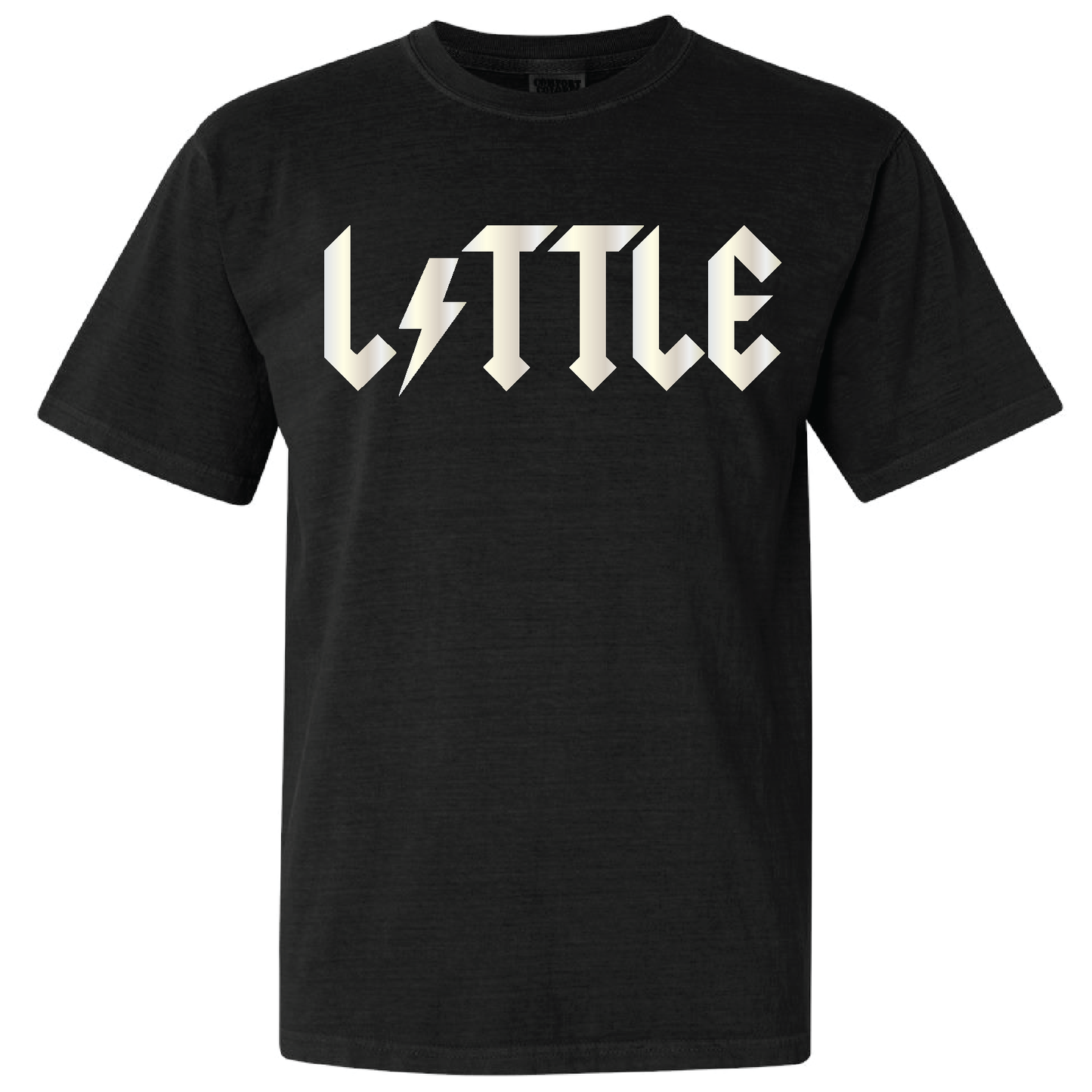 Greek Garment-Dyed T-Shirt, Printed Big Lil Rocker Design - 1717 - CAD