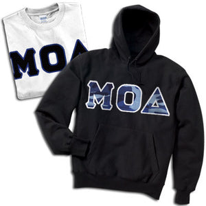 Mu Omicron Delta Hoodie and T-Shirt, Package Deal - TWILL