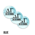 Marble Circle Sticker, Set of 3 - DIG