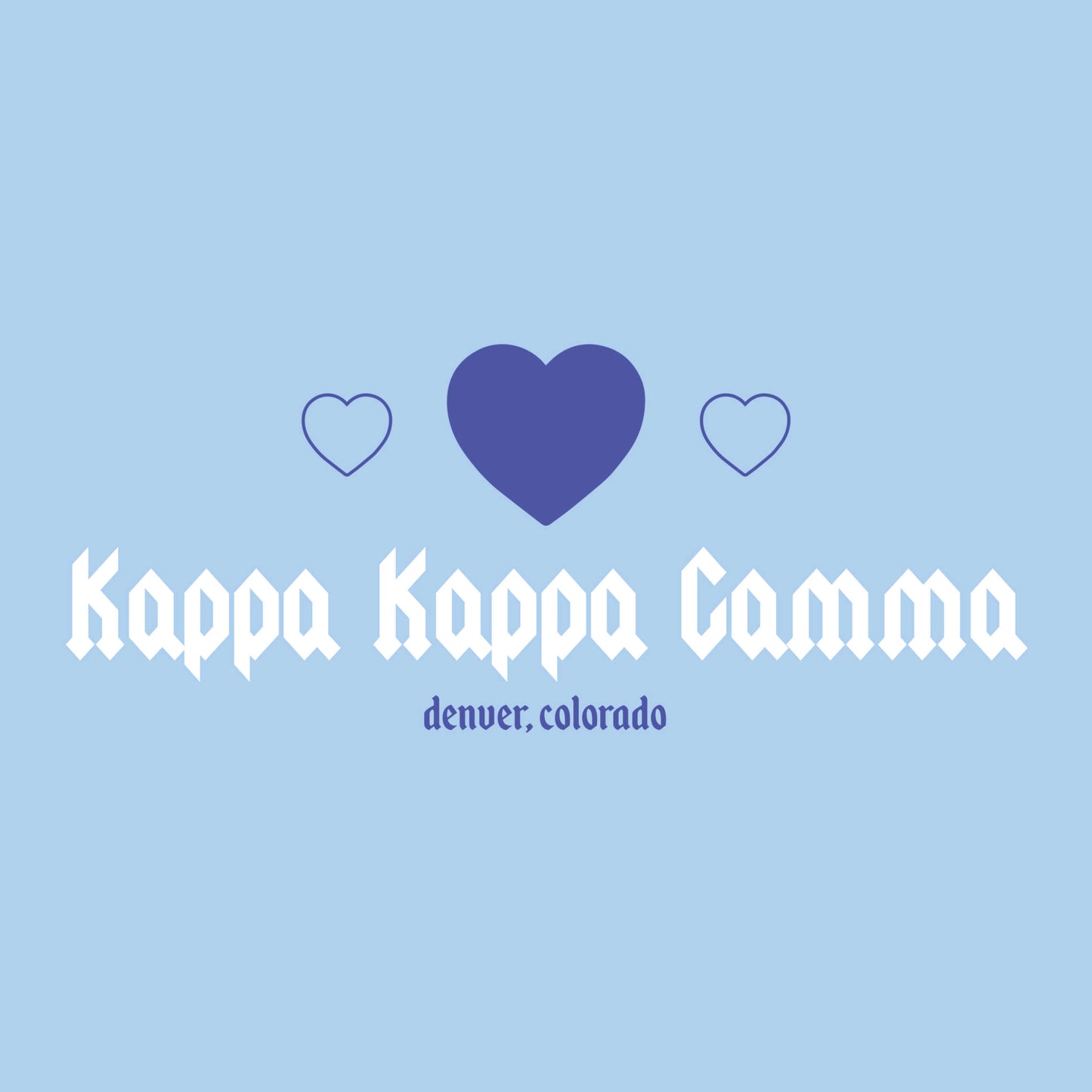 Printed Enchantment Heart Hoodie Design Something Greek