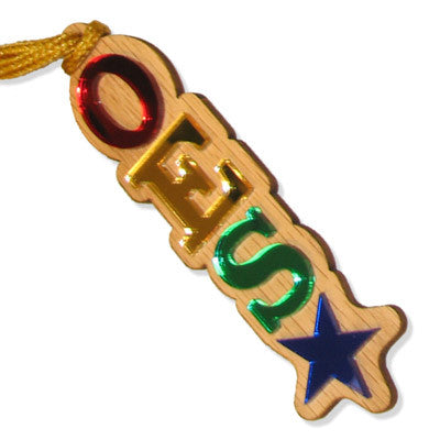 Order Of The Eastern Star Mirrored Tiki - MED-O