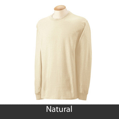 I Love Chi Omega Printed Longsleeve - Gildan 2400 - CAD