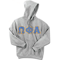 Omega Phi Alpha Standards Hooded Sweatshirt - G185 - TWILL