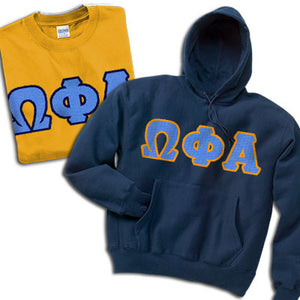 Omega Phi Alpha Hoodie & T-Shirt, Package Deal - TWILL