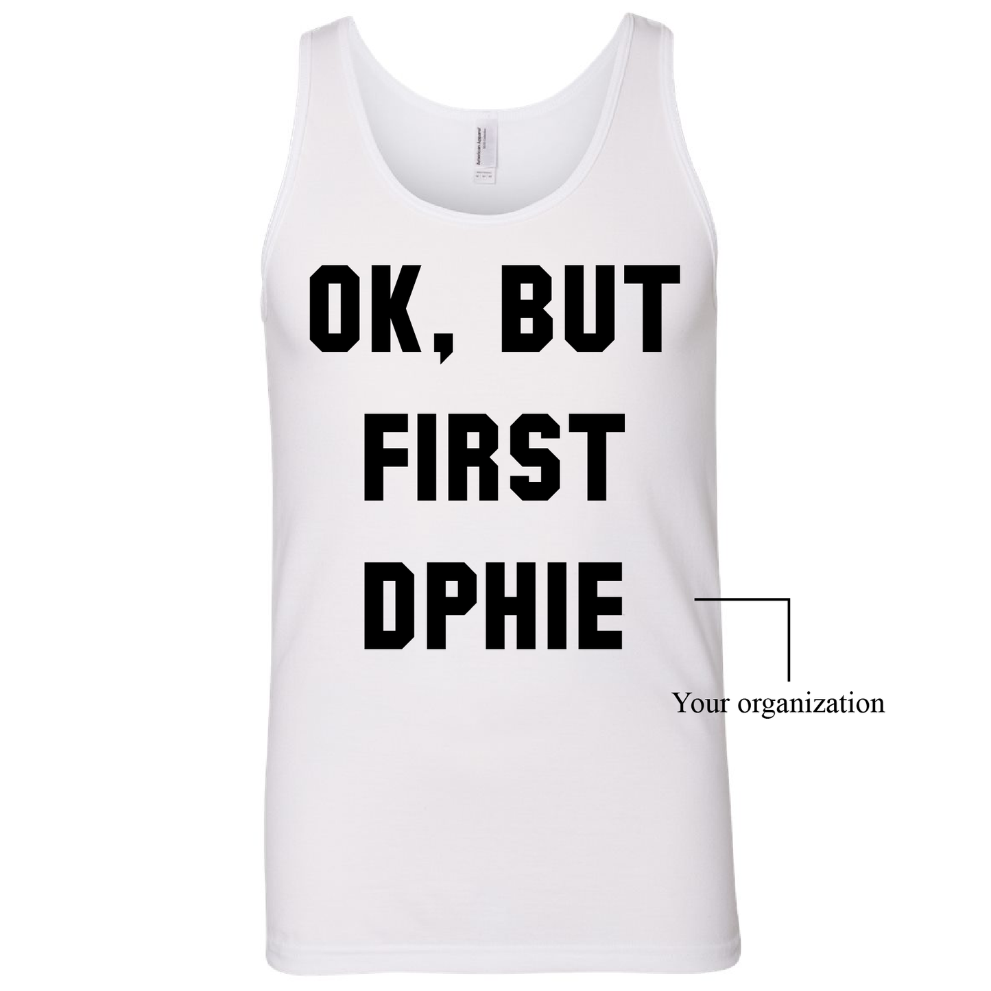 Ok But First...  - American Apparel 2408W - CAD