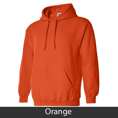 Alpha Sigma Alpha State and Date Printed Hoody - Gildan 18500 - CAD