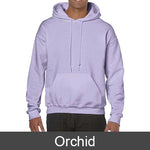 Chi Omega Hooded Sweatshirt, 2-Pack Bundle Deal - Gildan 18500 - TWILL