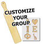 Traditional Paddle Symbol Package - 100-U