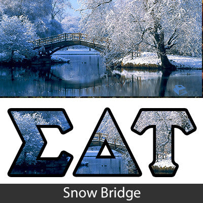 Fraternity Panoramic Printed Long-Sleeve Tee - Jerzees 21ML - SUB