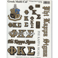 Phi Kappa Sigma Multi-Cal Sticker