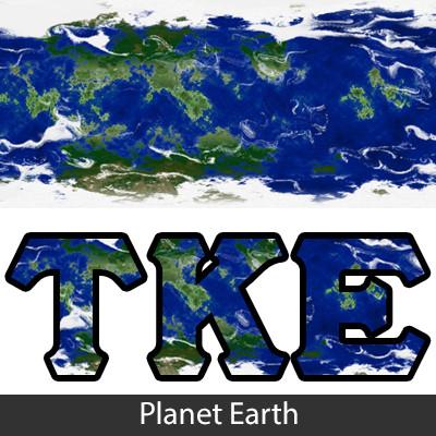 Sorority Bid Day Package -  Panoramic Pattern Printed Tee and Paddle Keychain - Jerzees 21MR - SUB