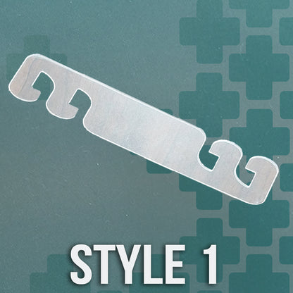 Face Mask Covering Ear Protector/Saver/Strap Extender - Made in USA - Acrylic Plastic - LZR