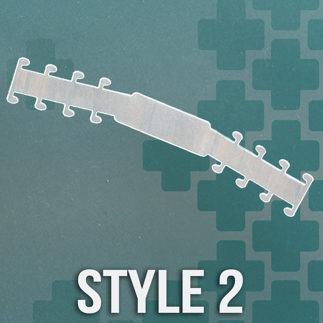 Face Mask Covering Ear Protector/Saver/Strap Extender - Made in USA - Acrylic Plastic - LZR