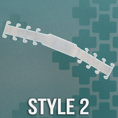 Face Mask Covering Ear Protector/Saver/Strap Extender - Made in USA - Acrylic Plastic - LZR