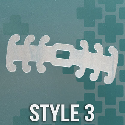 Face Mask Covering Ear Protector/Saver/Strap Extender - Made in USA - Acrylic Plastic - LZR