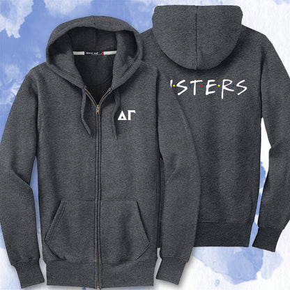 Wholesale Special Super Heavyweight Full-Zip Hooded Sweatshirt - F282