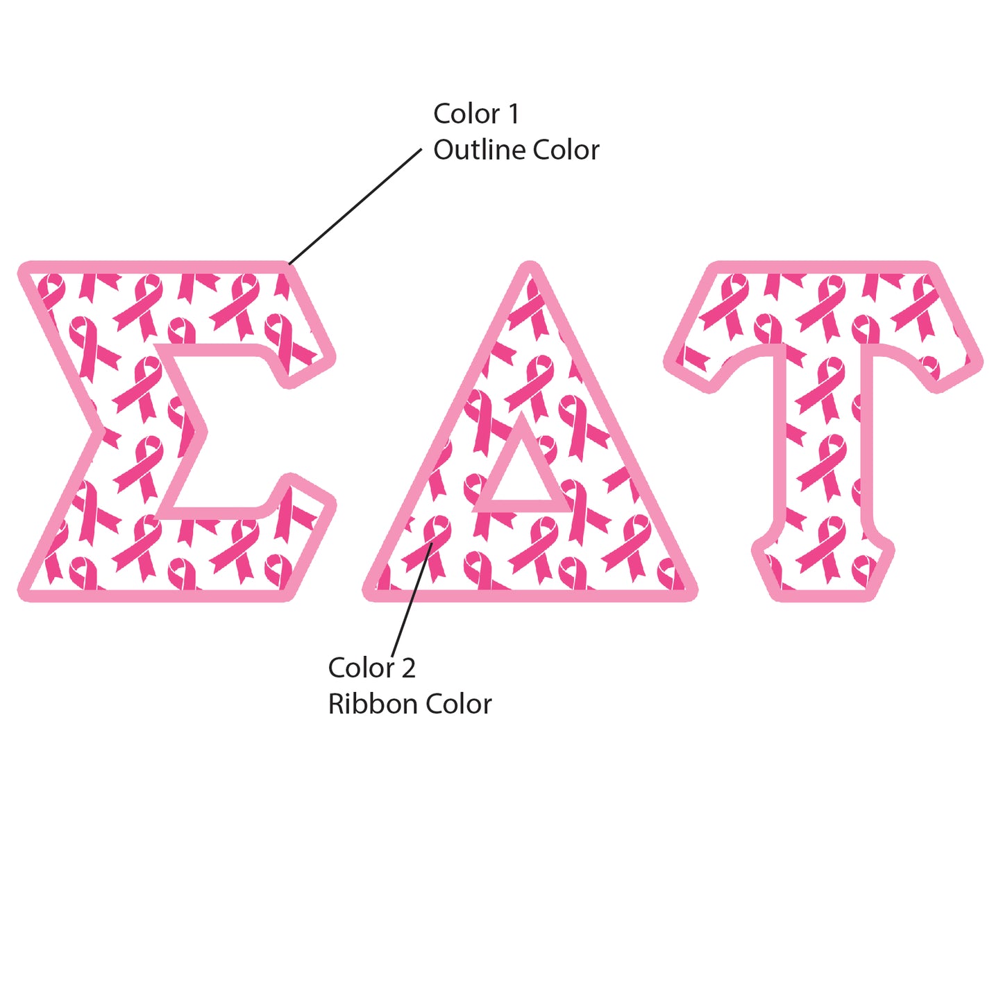 Panoramic Ribbon Printed Tee - Jerzees 21MR - SUB