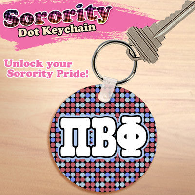 Pi Beta Phi Dot Keychain - UN4411