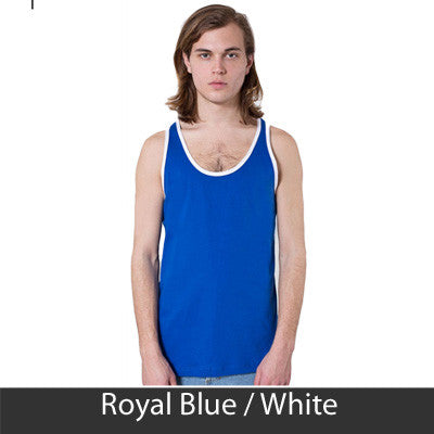 Phi Sigma Kappa Fraternity Printed Tank - American Apparel 2408W - CAD