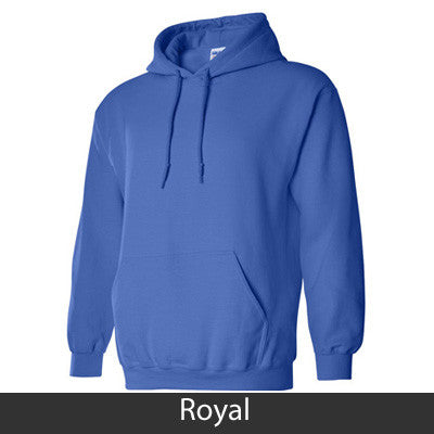 Alpha Sigma Alpha State and Date Printed Hoody - Gildan 18500 - CAD