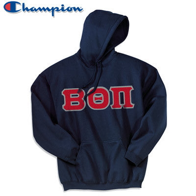 Beta Theta Pi Champion Hooded Sweatshirt - Champion S700 - TWILL
