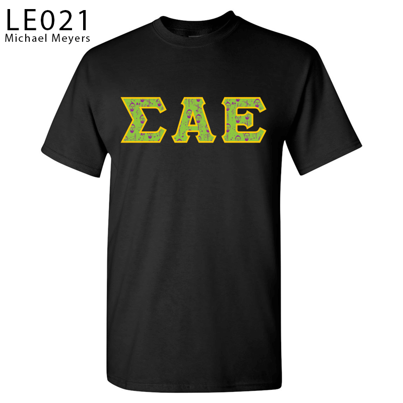 Greek Halloween Lettered Shirt - G500 -DIG