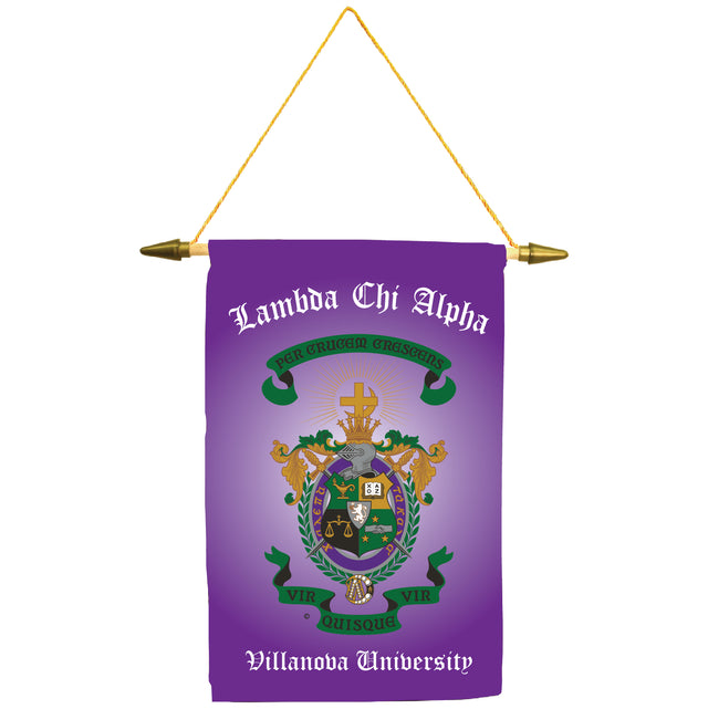 Gradient Crest Banner with Hanging Cord - SBL043 - SUB