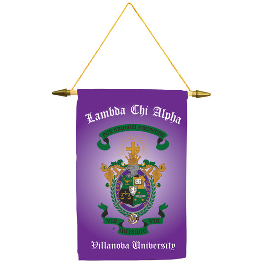 Gradient Crest Banner with Hanging Cord - SBL043 - SUB