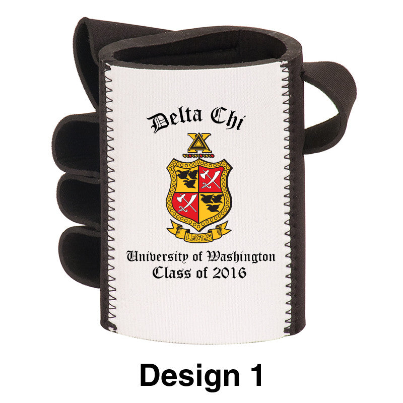 Custom Greek Formal Hand Shaped Foam Beverage Holder - SBL112 - SUB