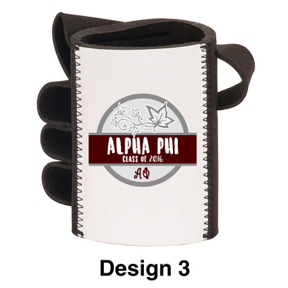 Custom Greek Formal Hand Shaped Foam Beverage Holder - SBL112 - SUB