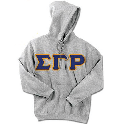 Sigma Gamma Rho Standards Hooded Sweatshirt - G185 - TWILL