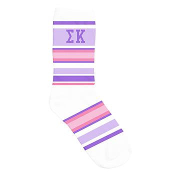 Sorority Crew Show Socks - a3007