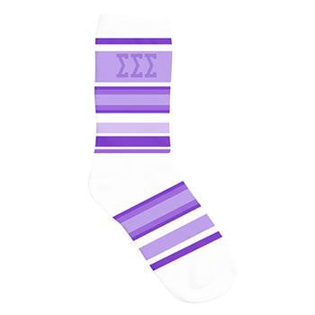 Sorority Crew Show Socks - a3007