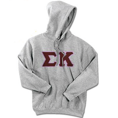 Sigma Kappa Standards Hooded Sweatshirt - $25.99 Gildan 18500 - TWILL