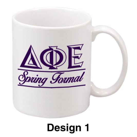 Custom Greek Formal Ceramic Mug - SM15W - SUB